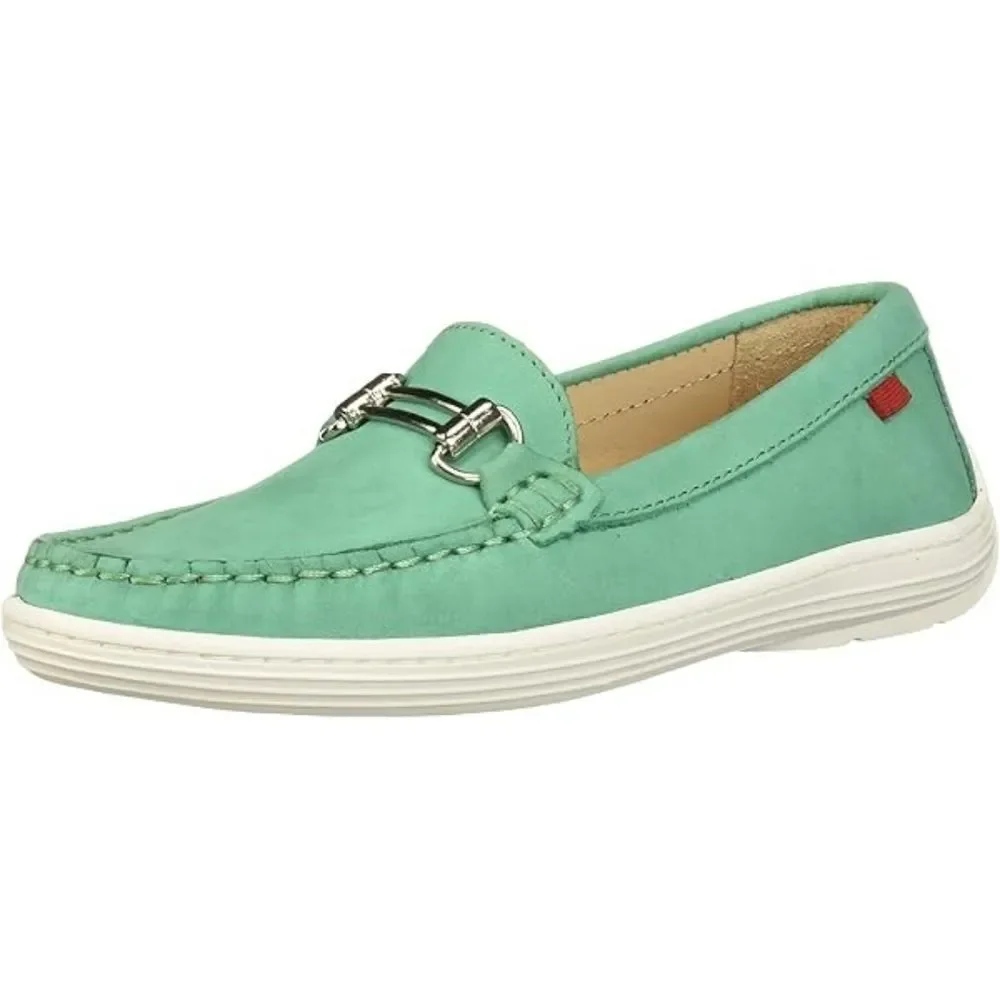 (C-4468)  Marc Joseph Toddlers Lexington Turquise Nobuck Sz 10.5